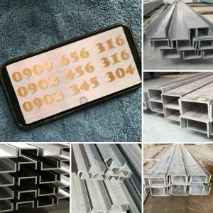 U Đúc Inox 50 x 100