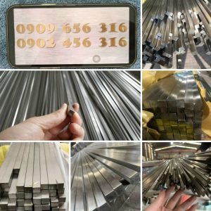 Vuông Đặc Inox 304 80mm